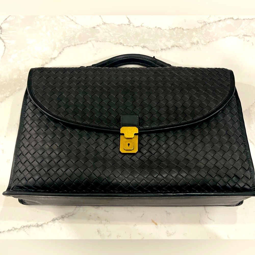Bottega Veneta Black briefcase - Picture 3 of 11
